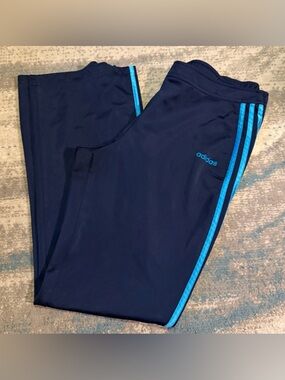 adidas Men's Navy Size M Track Pants